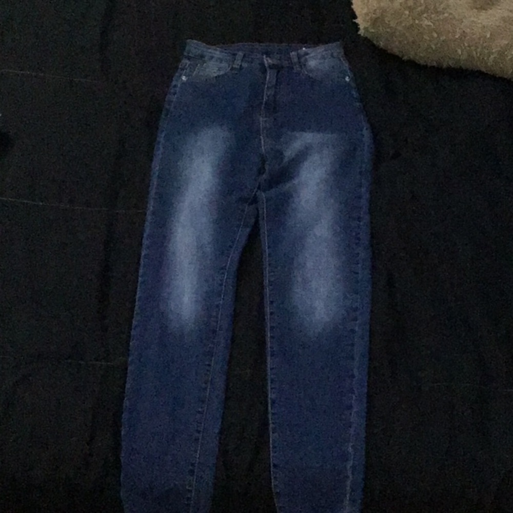 High rise jeans
